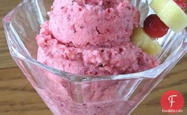 Cranberry-Ananas-Sorbet