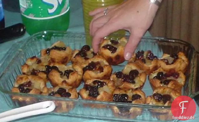 Birnen- und Blauschimmelkäse-Puffs