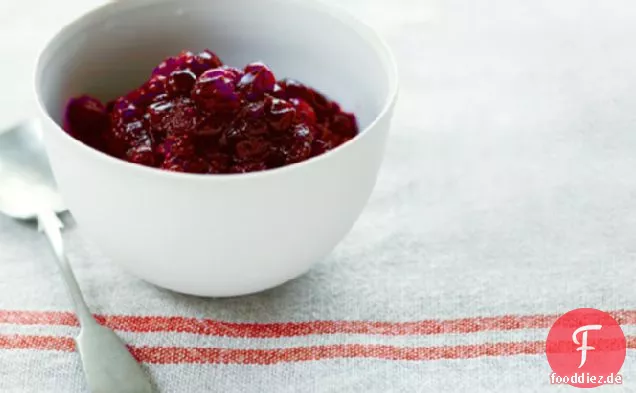 Cranberry und Orange-Relish Rezept