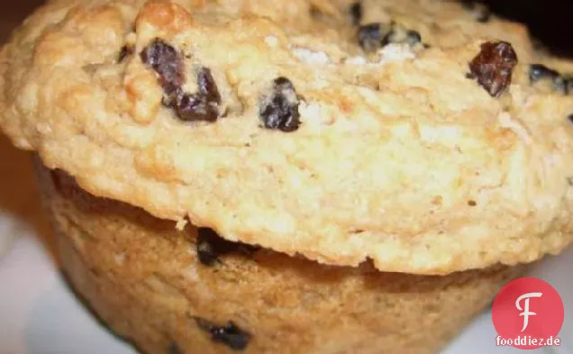 Kleie-Johannisbeer-Muffins