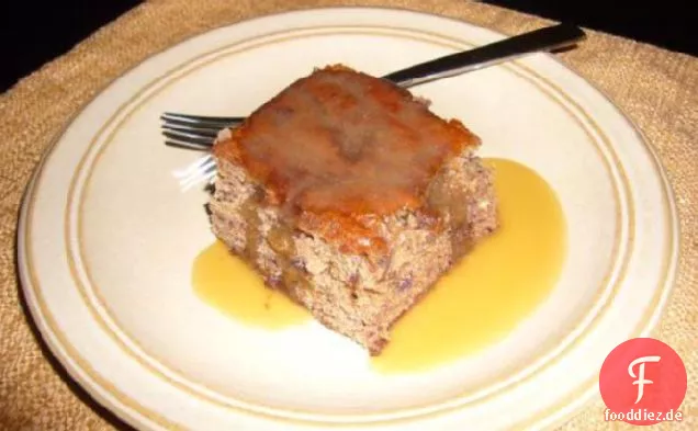 Dattelpudding mit Toffeesauce (Sticky Toffee Pudding)