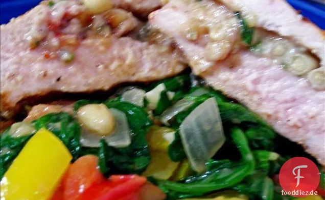 Safran duftende frische Feigen mit Zimt und Honig