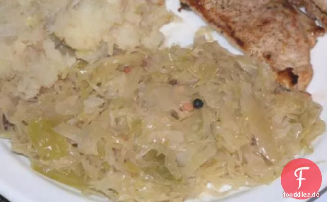Sauerkraut, Kroatische Art
