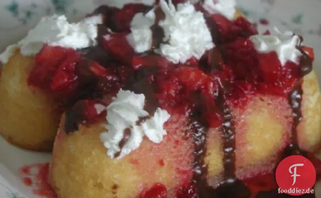 Einfache Erdbeer-Shortcakes
