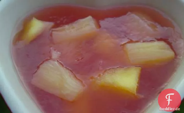 Tropischer fruchtiger Jello