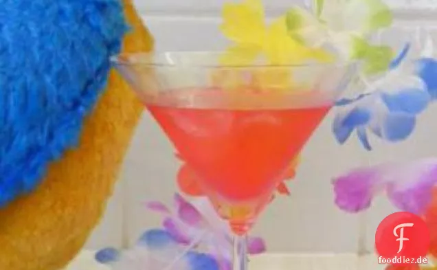 Lychee Lady Cocktail - ein tropischer Martini von der Insel