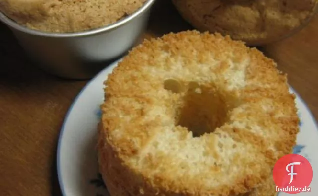 Mini-Engel-Food-Kuchen für Zwei