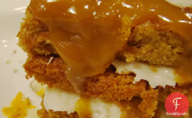 Butterscotch Apfel Gewürz Kuchen
