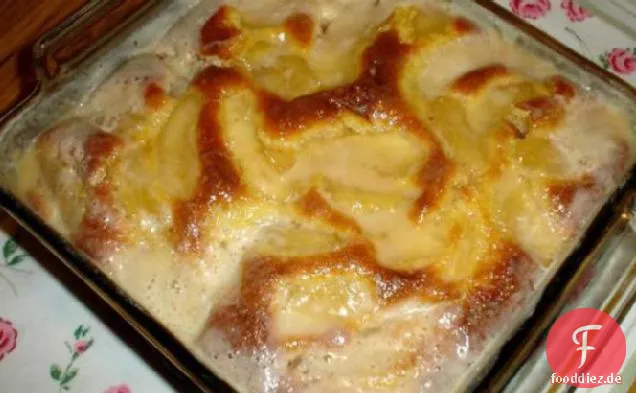 Apfel-Pudding-Kuchen
