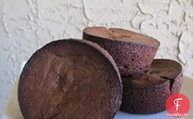 Kleine französische Fudge-Kuchen