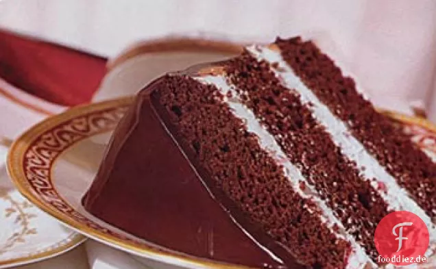 Pfefferminz-Fudge-Kuchen