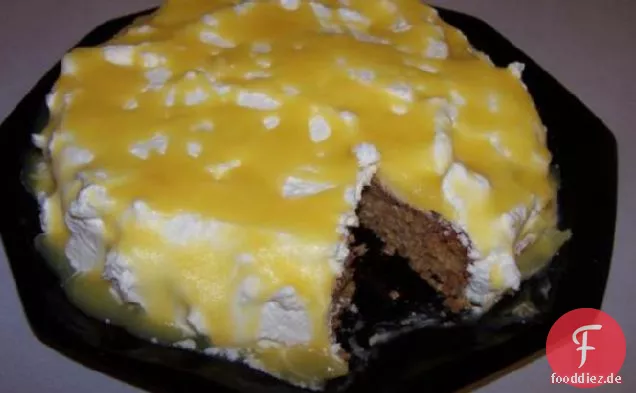 Graham Cracker Walnuss Schlagsahne Karamell Kuchen