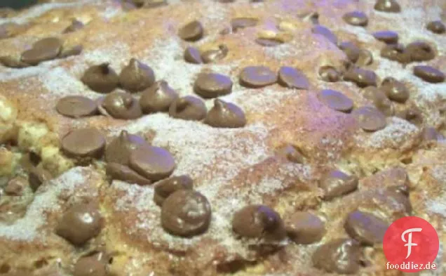 Sauerrahmkuchen mit Schokoladenstückchen