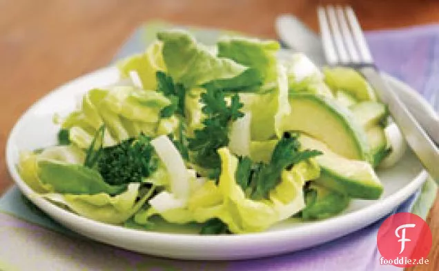 Vierzig Schattierungen von grünem Salat