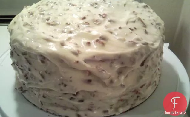 Missy's Red Velvet Kuchen W / Frischkäse Zuckerguss