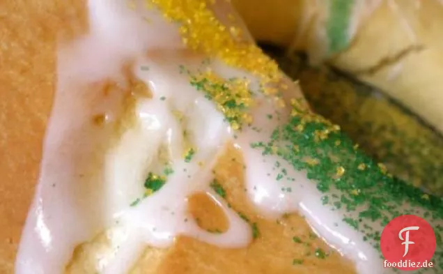 Mardi Gras König Kuchen