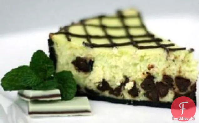 Schokolade Minze Käsekuchen