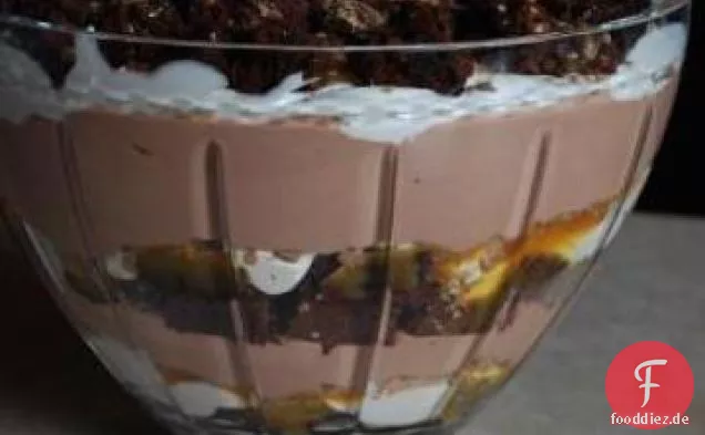 Karamell Brownie Käsekuchen Kleinigkeit