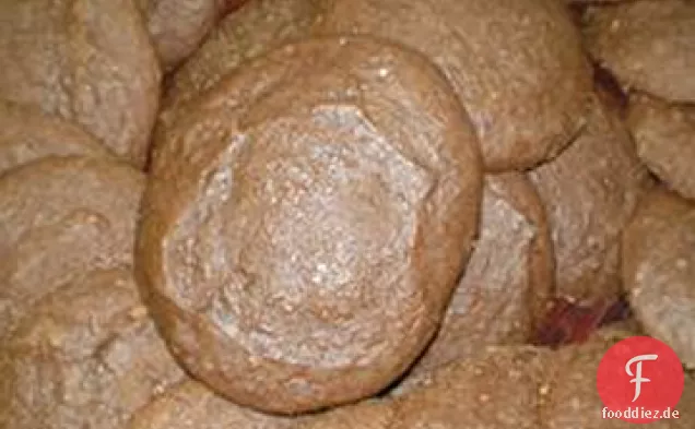 Apfelmus-Kakao-Kekse