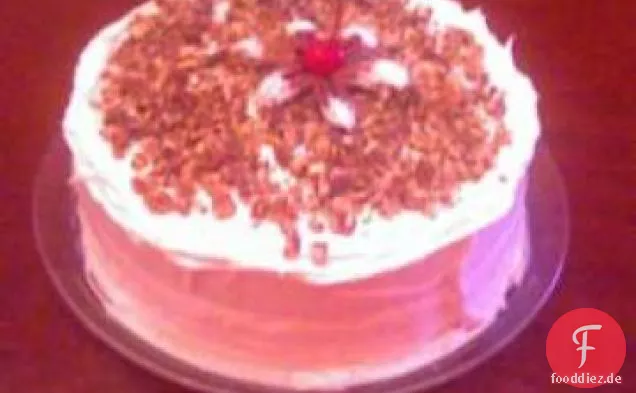 Einfacher roter Samtkuchen