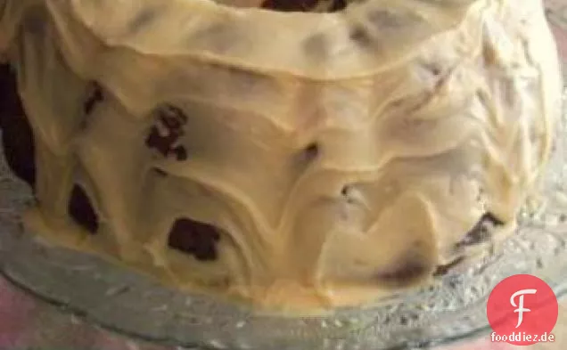 Schokolade Orange Frischkäse Pfund Kuchen