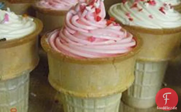 Kuchen In Einem Kegel