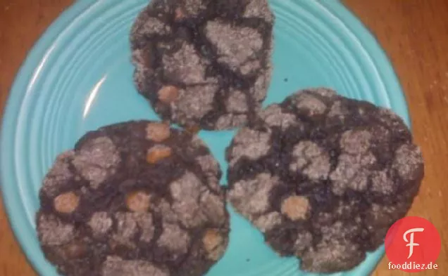 Schokoladen-Zimt-Kuchen-Mix Cookies