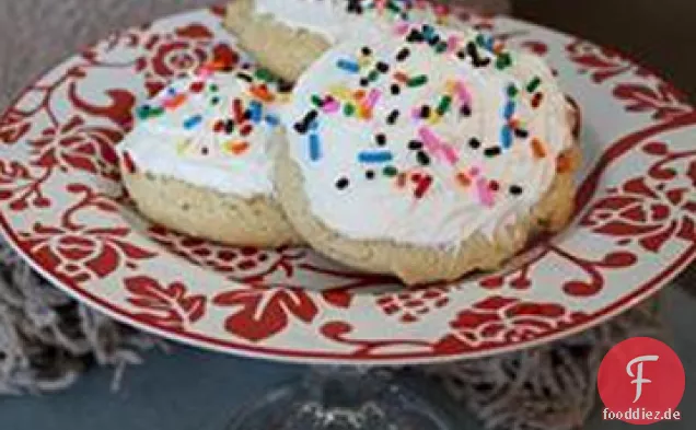 Große weiche Zucker Cookie Kuchen