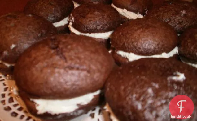 Zuckerfreie Mini Whoopie Pies