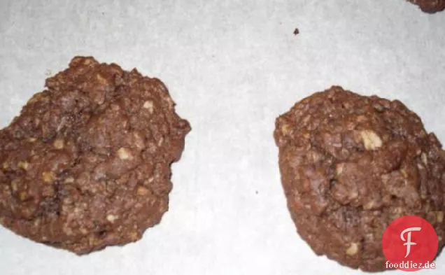 Kuchenmischung und Haferkekse