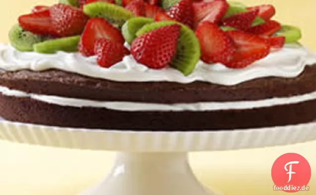 Einfache Brownie-Dessert Shortcake