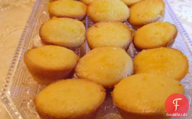 Orange Mini Tee Muffins