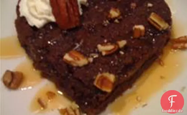 Caramel Brownie-Herzen