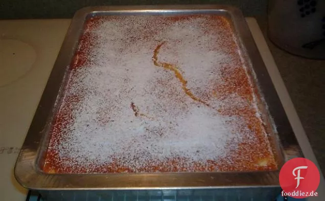 Himmlischer hellgelber Kuchen