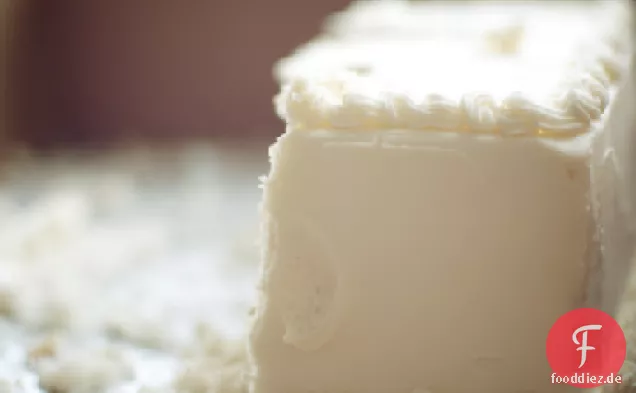 Eierloser weißer Kuchen