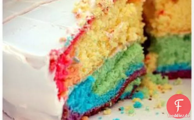 Regenbogen-Kuchen