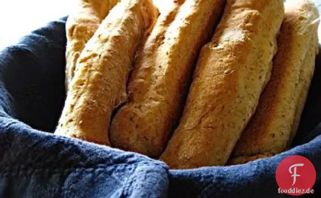 Gesunde italienische Breadsticks oder Pizzakruste