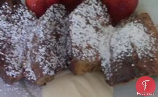 Panettone French Toast Mit Orangen-Mascarpone-Sauce