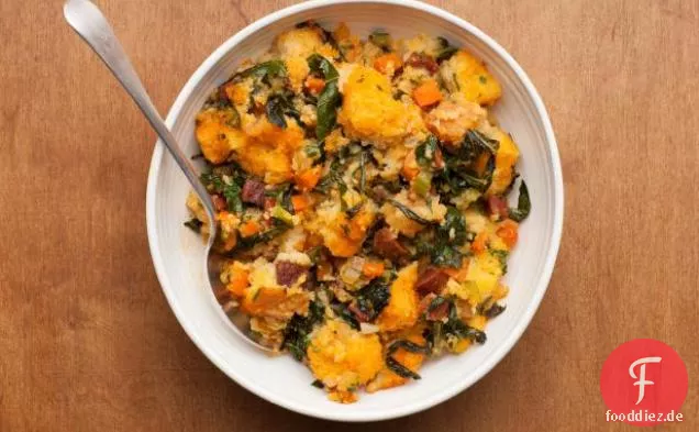 Pat ' s Chorizo und Collard Green-Dressing