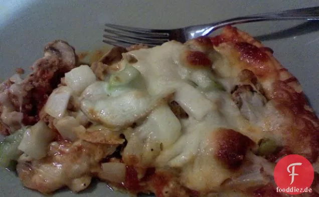 Italienische Türkei Wurst Pizza