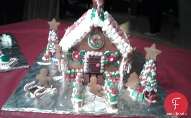 Schnelle spritzige Zitronenglasur für Lebkuchen