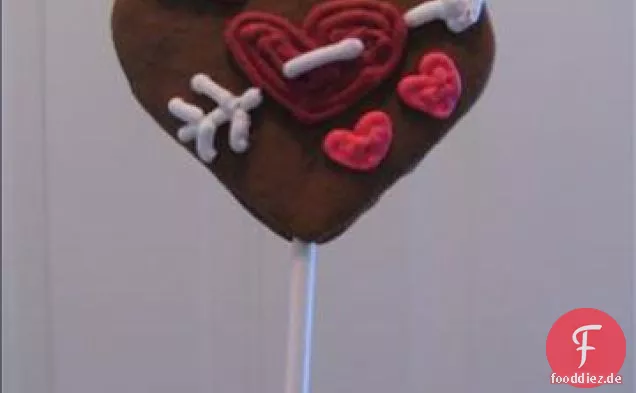 Lebkuchen Lutscher Cookies