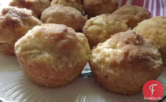 Zweimal gebackene Kartoffeln in einer Muffinpfanne