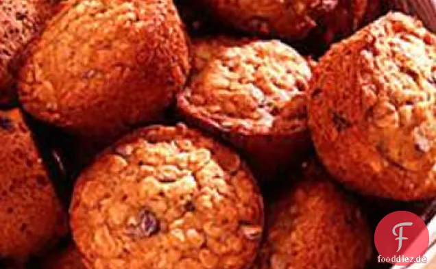 Chocolate Chip Haferflocken Muffins