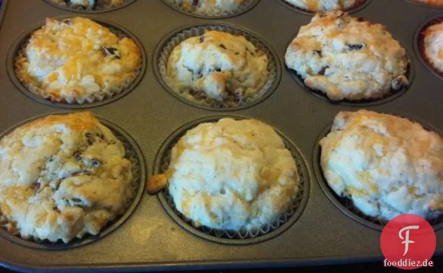Speck-Käse-Muffins