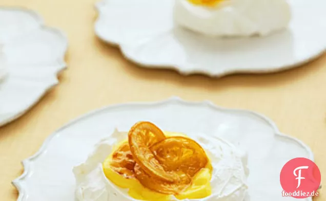 Zitronen-Pavlovas