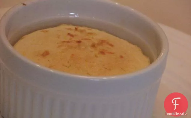 Löffel Brot-Soufflé