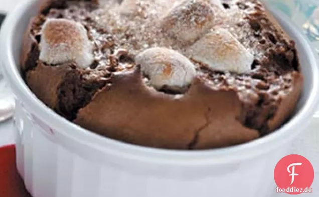 Heiße Schokolade Souffles