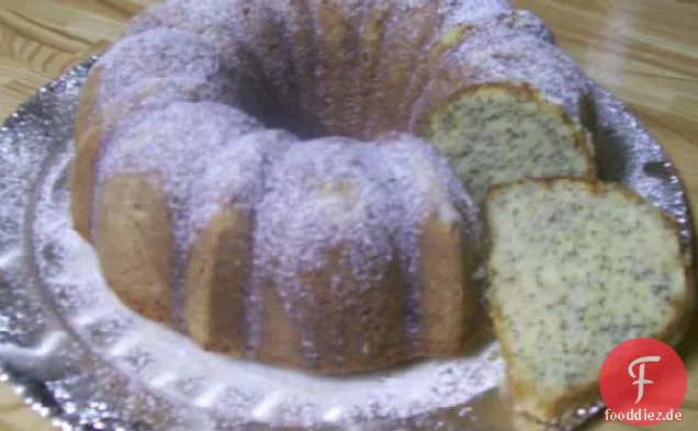 Herzgesunder Zitronen-Mohnkuchen