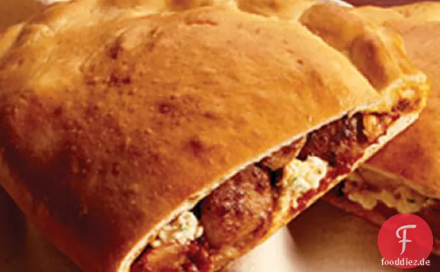 Party-Größe Wurst Calzone